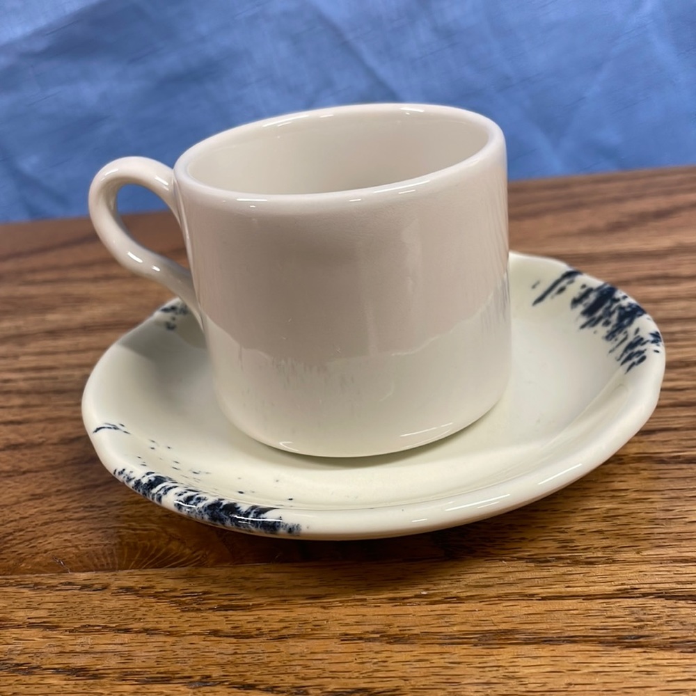 Homer Laughlin Demitasse Cup & Saucer Espresso HLC